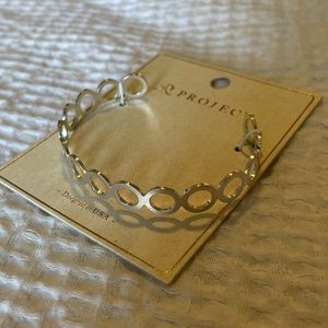 Modern but timeless silver cuff! New in original packaging!